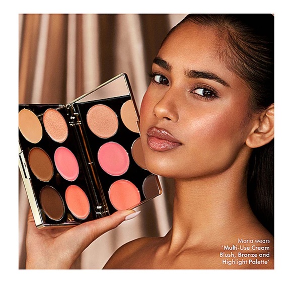 BNIB by ICONIC LONDON MULTI USE CREAM BLUSH, BRONZE AND HIGHLIGHT PALETTE - Picture 9 of 14